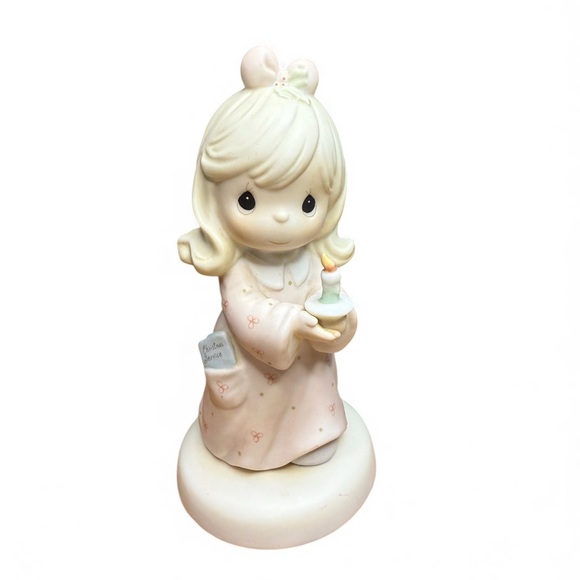 Vintage Precious Moments Sharing the Light of Love Figurine - Picture 1 of 6